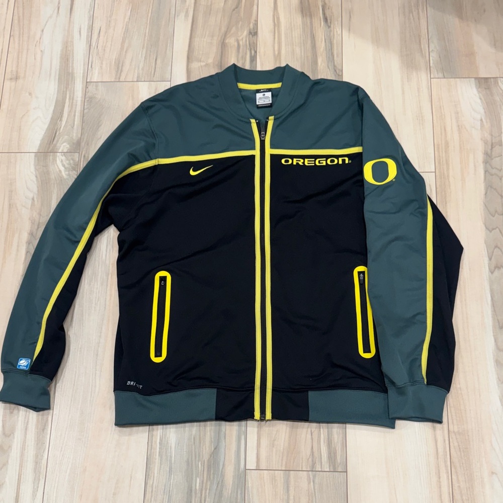 Nike Oregon Ducks Football Men's Track Jacket - Size XL
